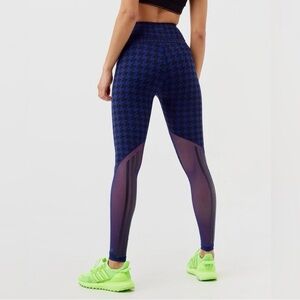 IVY PARK X Adidas Women's Blue Houndstooth Leggings